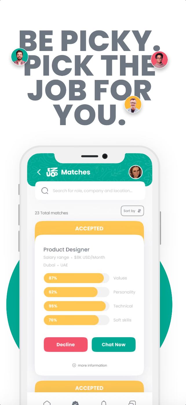 Secondary feature view